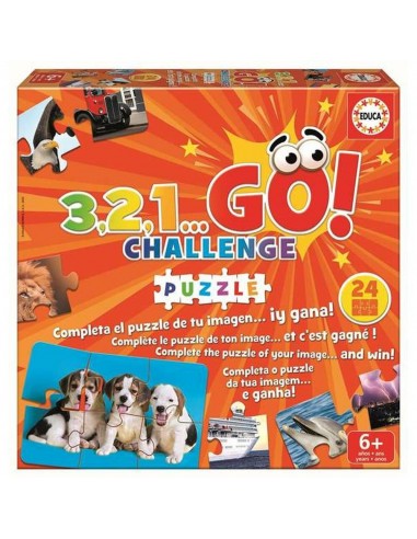 Tischspiel Educa 3,2,1..Challenge Puzzle