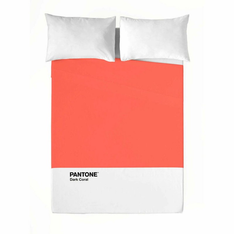 Bovenblad Pantone Dark Coral (Bed van...