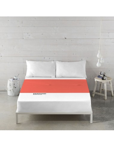 Top sheet Pantone Dark Coral (Bed 150)