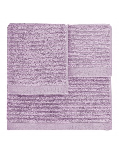 Towel Devota & Lomba Rayas lila Lilac