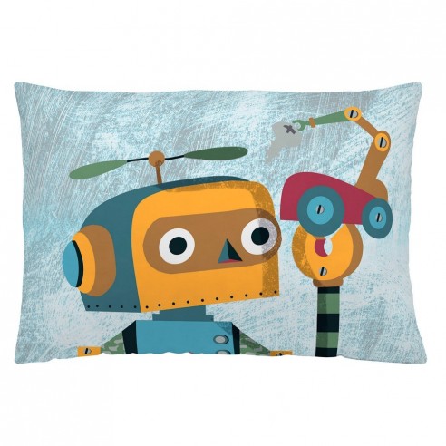 Cushion cover Naturals Robots (50 x...