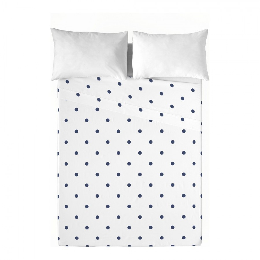 Drap Popcorn Beca Blue (Lit de 150/160)