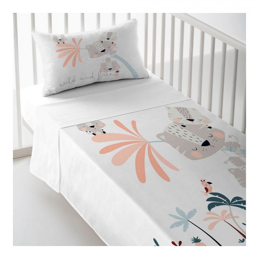 Cot Flat Sheet Cool Kids Wild And...