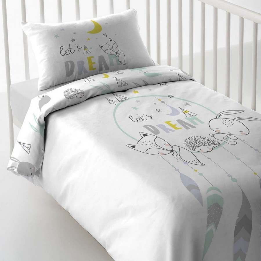 Cot Quilt Cover Cool Kids Let'S Dream...