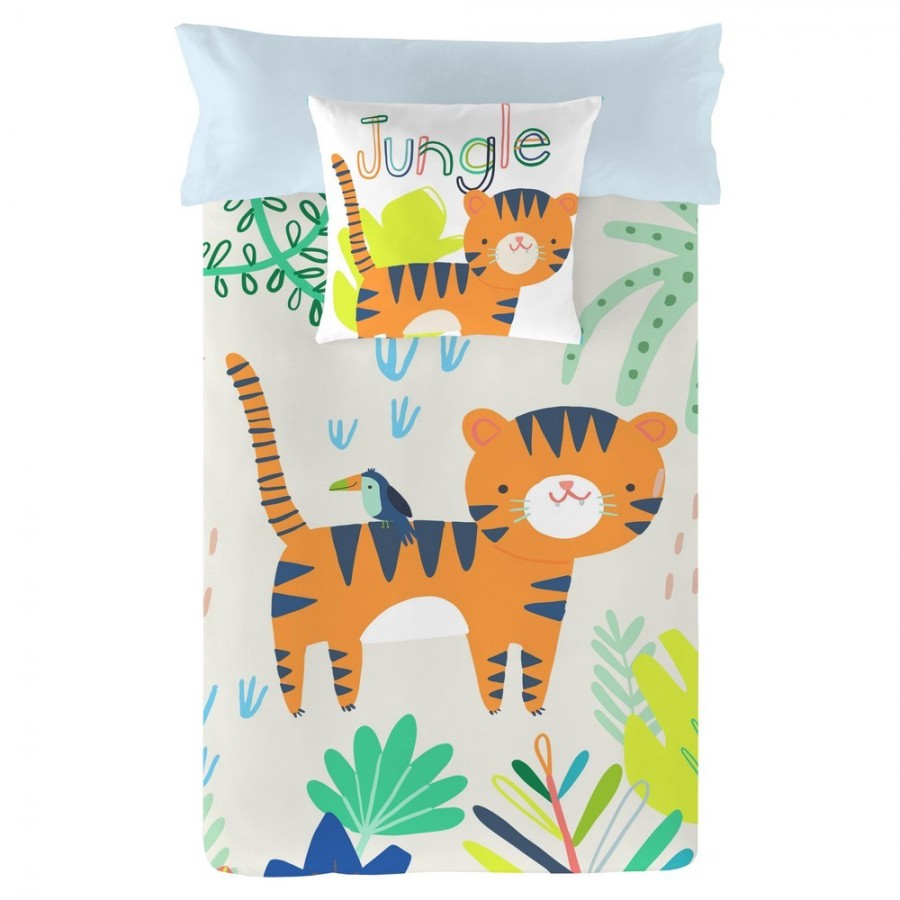 Funda Nórdica Naturals Tiger (180 x...