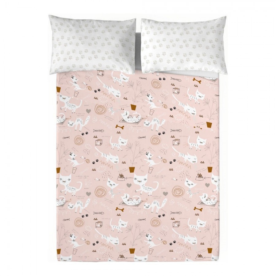 Sábana Encimera Panzup Gatos 4 (Cama...