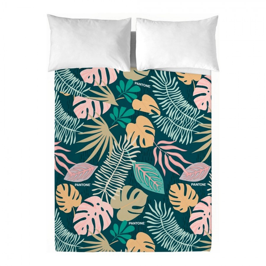 Top sheet Pantone Jungly (Bed 135/140)