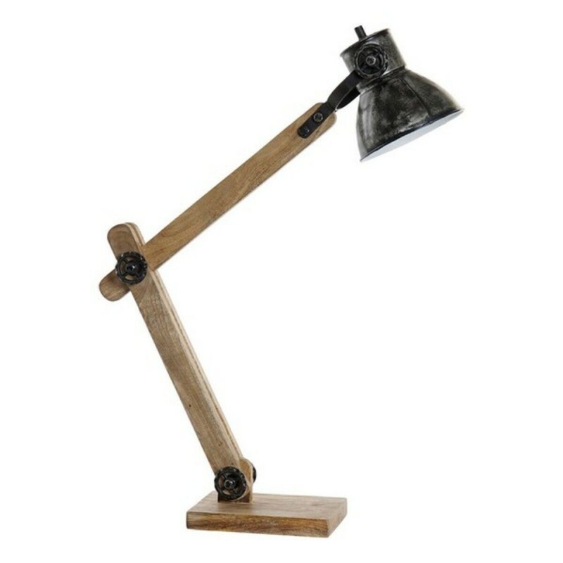 Bureaulamp DKD Home Decor Hout Metaal...