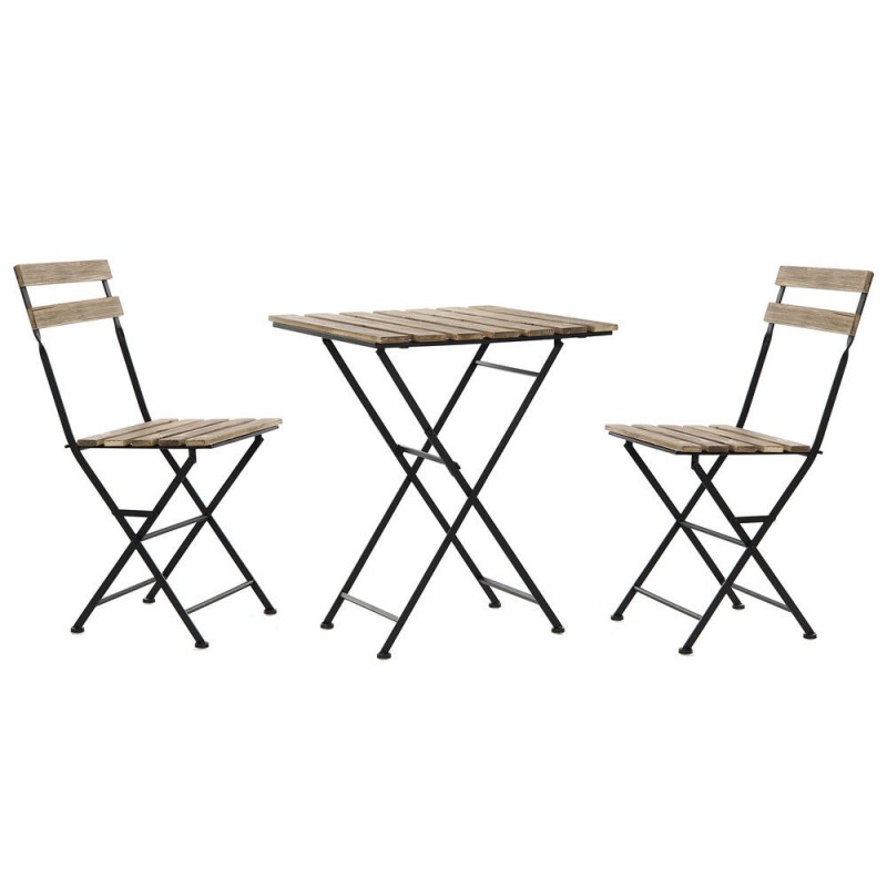 Tafel met stoelen DKD Home Decor...