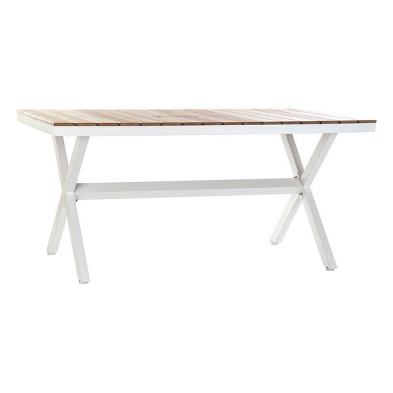 Table DKD Home Decor Aluminium Bois...