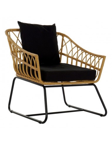 Chaise de jardin DKD Home Decor Métal...