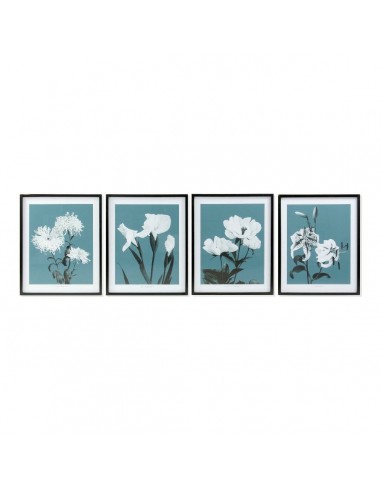 Cuadro DKD Home Decor Flowers Flores...