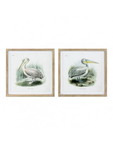 Cadre DKD Home Decor Pelican Oiseau...