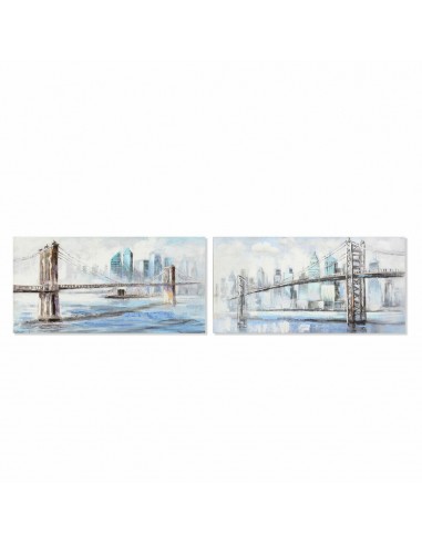 Cuadro DKD Home Decor New York (120 x...