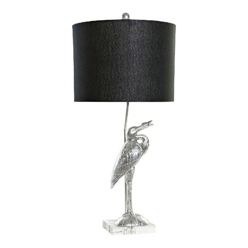 Desk lamp DKD Home Decor Black Silver...