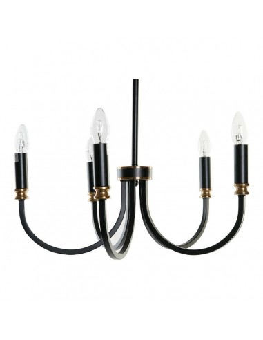 Deckenlampe DKD Home Decor Schwarz...