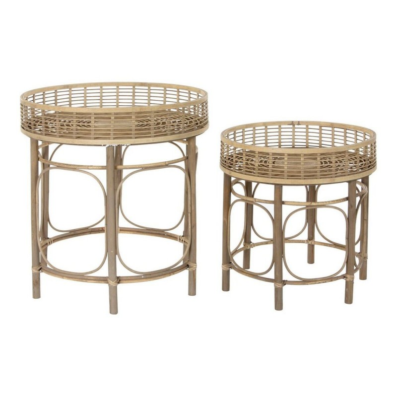 Beistelltisch DKD Home Decor Rattan...