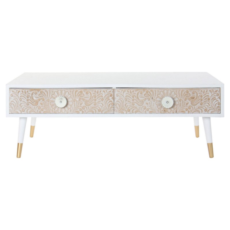 Mueble de TV DKD Home Decor Blanco...