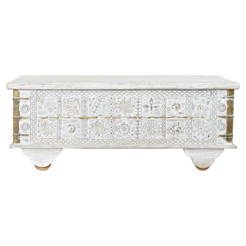 Mesa auxiliar DKD Home Decor Blanco...