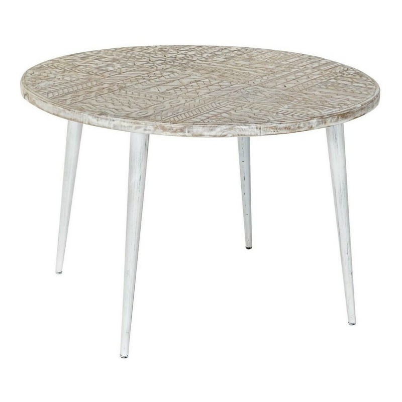 Side table DKD Home Decor White Metal...