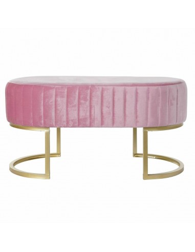 Bench DKD Home Decor GTY-IG Pink...