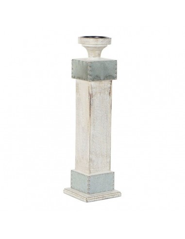 Bougeoir DKD Home Decor Blanc Bois de...