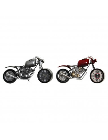 Bordsklocka DKD Home Decor Motorfiets...