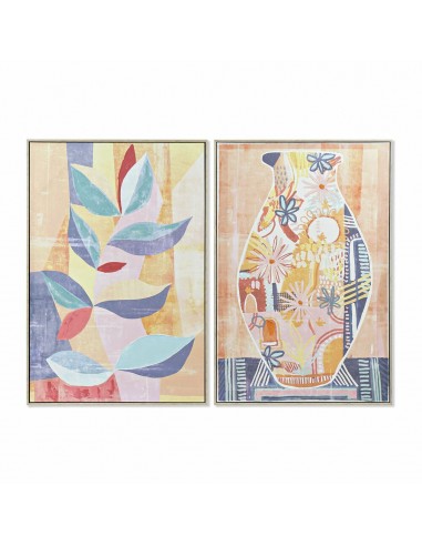 Schilderij DKD Home Decor Vaas (83 x...