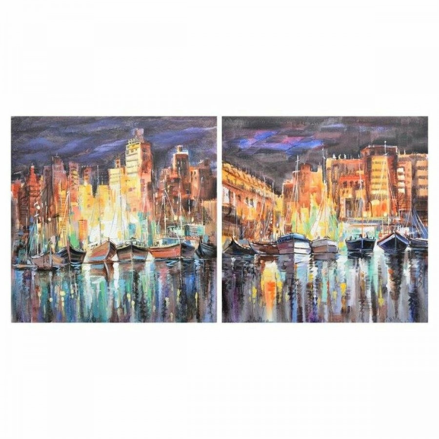 Schilderij DKD Home Decor (80 x 3 x...