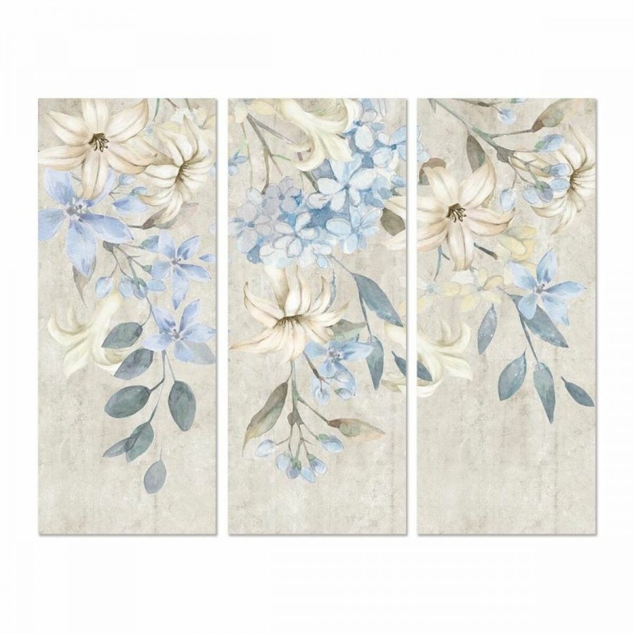 Bild DKD Home Decor Blomster (3 pcs)...