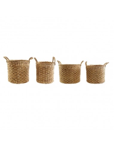 Basket set DKD Home Decor Jute (4 pcs)