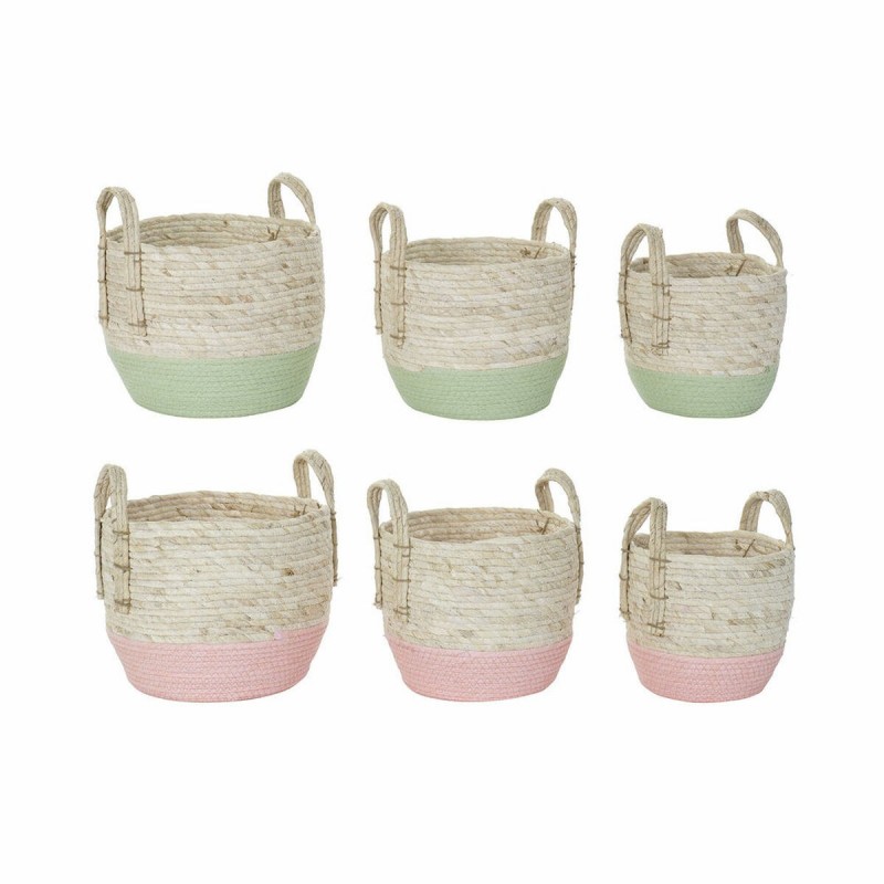 Basket set DKD Home Decor Natural...