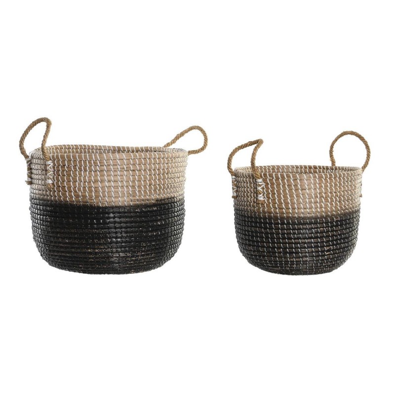 Basket set DKD Home Decor Natural...