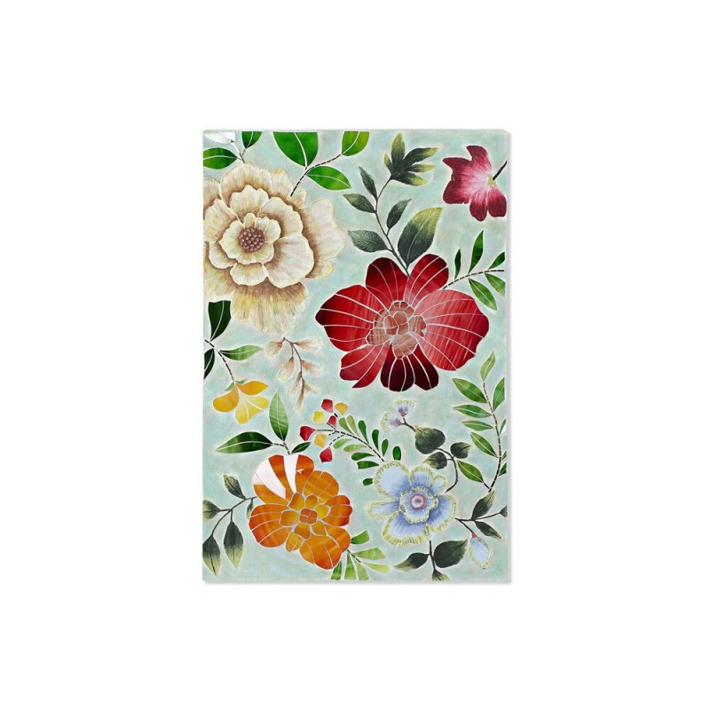 Canvas DKD Home Decor Crystal Flowers...