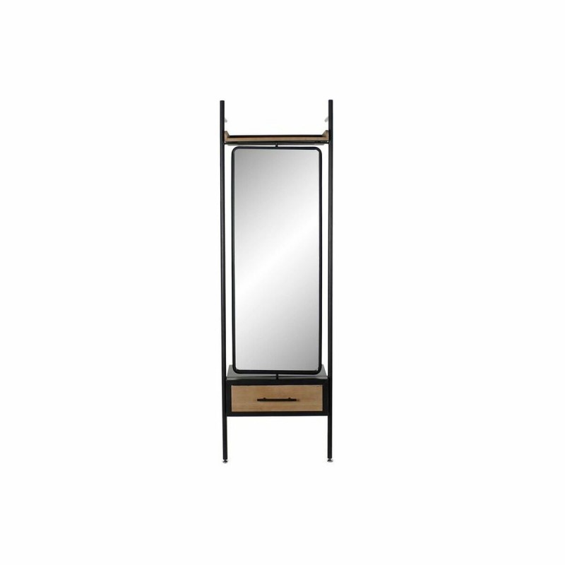 Miroir sur pied DKD Home Decor Noir...