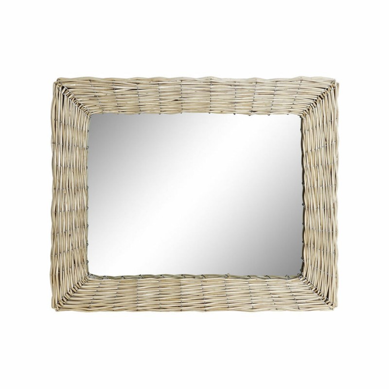 Miroir mural DKD Home Decor osier...