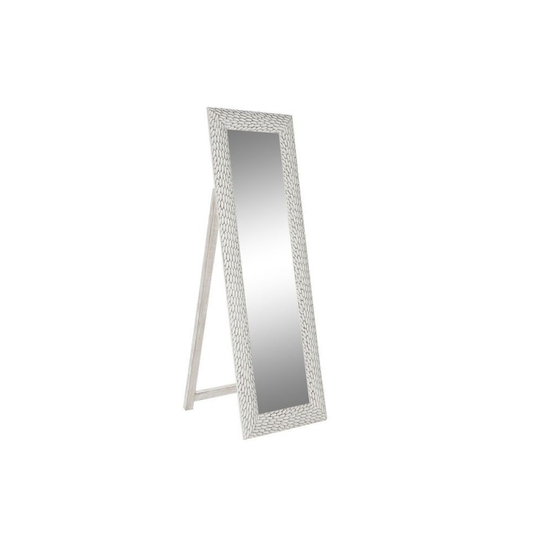 Miroir sur pied DKD Home Decor Blanc...