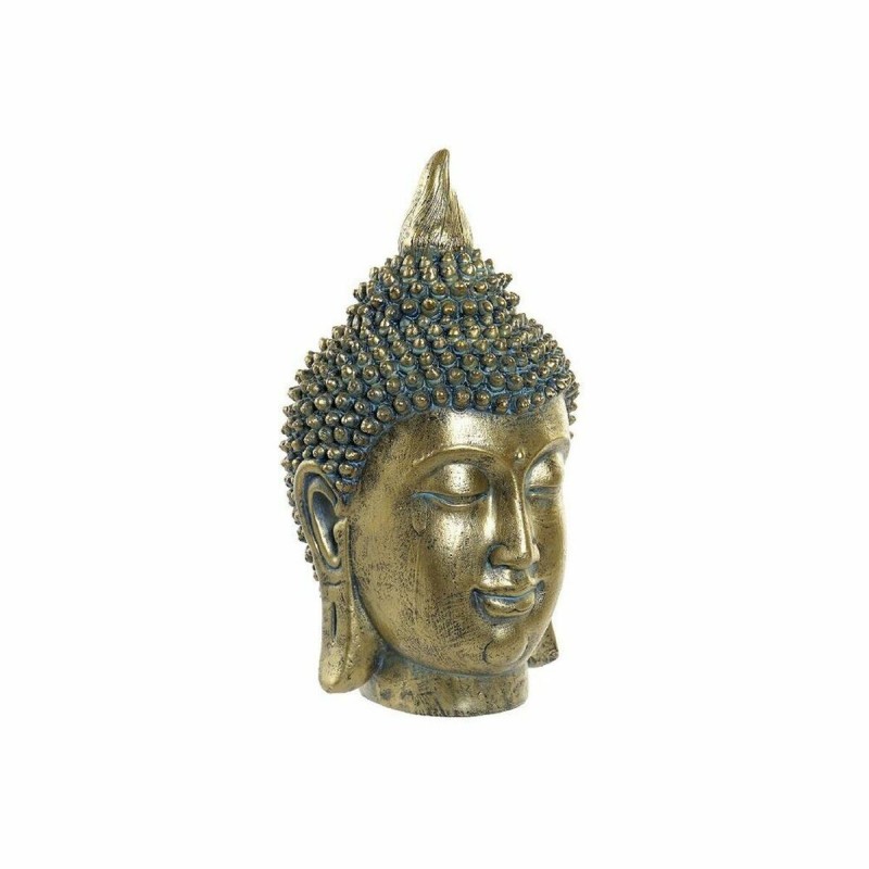 Deko-Figur DKD Home Decor Buddha Harz...