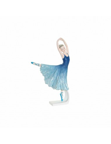 Deko-Figur DKD Home Decor Blau Harz...