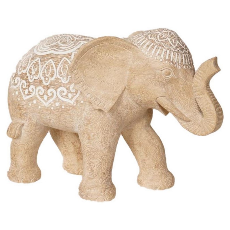 Deko-Figur DKD Home Decor Elefant...