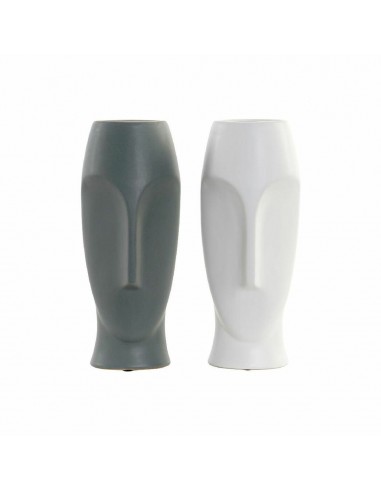 Vase DKD Home Decor Ceramic Grey...