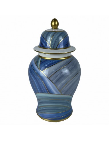 Vaas DKD Home Decor Porselein Blauw...