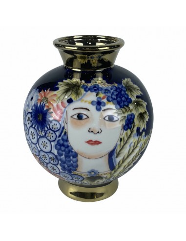 Vase DKD Home Decor Porcelain Black...