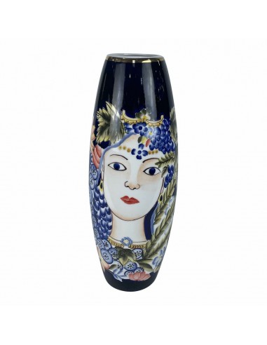 Vase DKD Home Decor Porcelain Black...