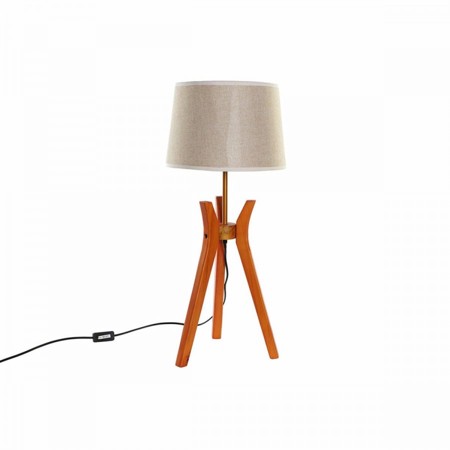 Bureaulamp DKD Home Decor Bruin Beige...