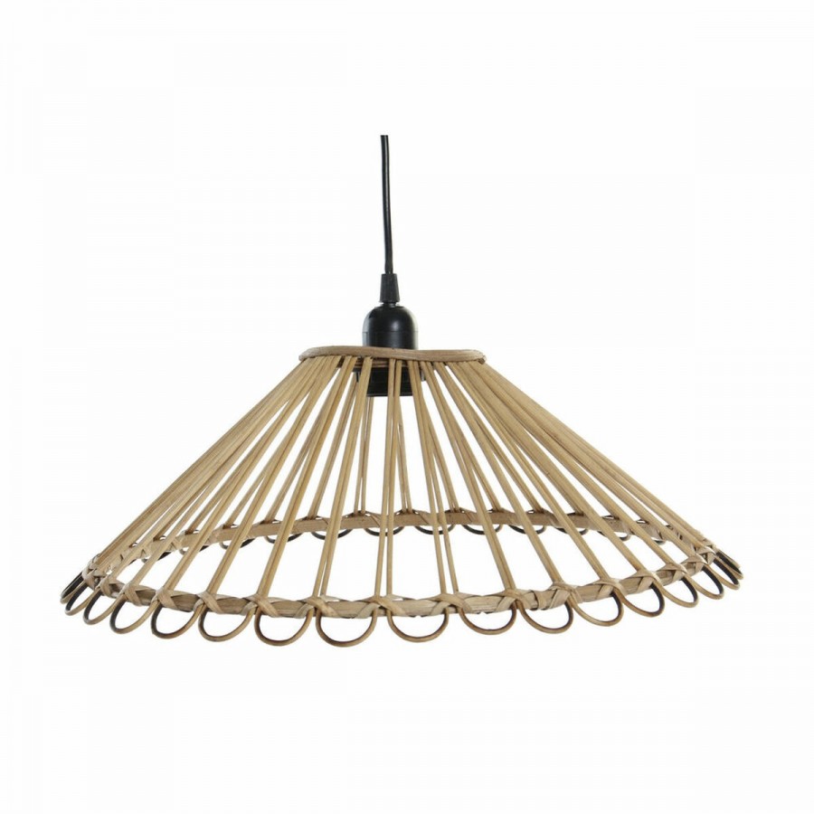 Lampadario DKD Home Decor Rattan 220...