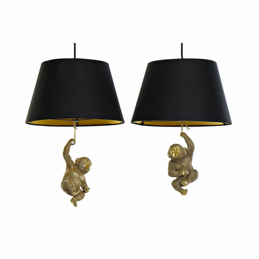 Lampadario DKD Home Decor Dorato...