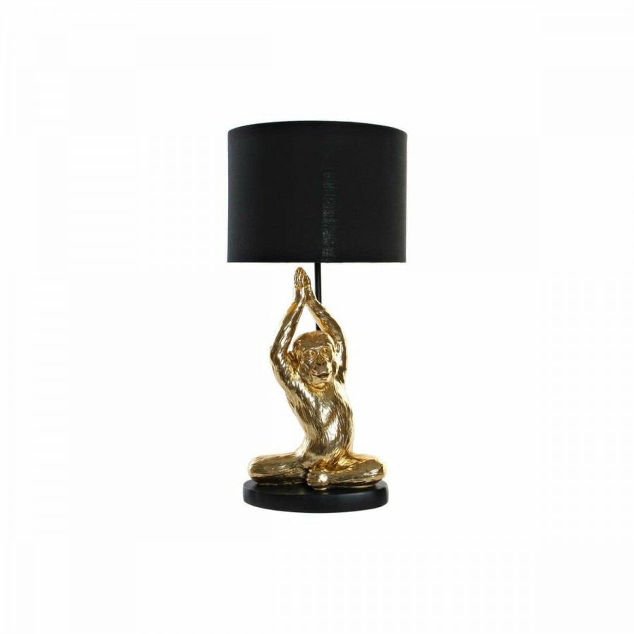 Bureaulamp DKD Home Decor Zwart...