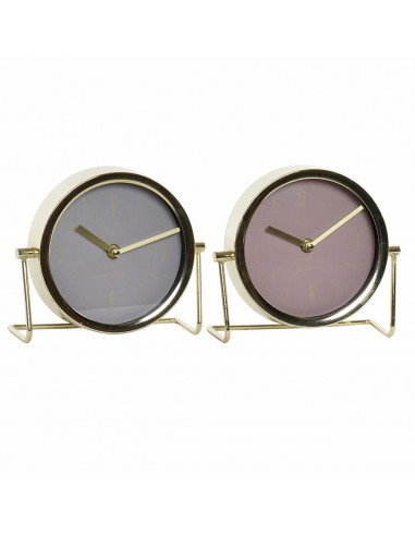 Horloge de table DKD Home Decor Doré...