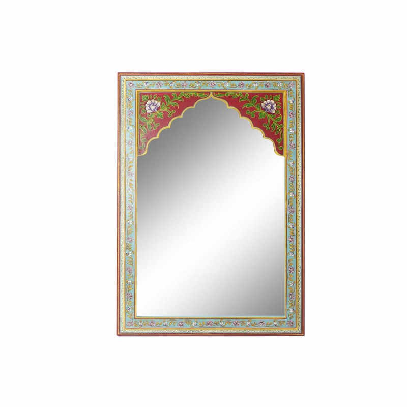 Miroir mural DKD Home Decor Rouge...